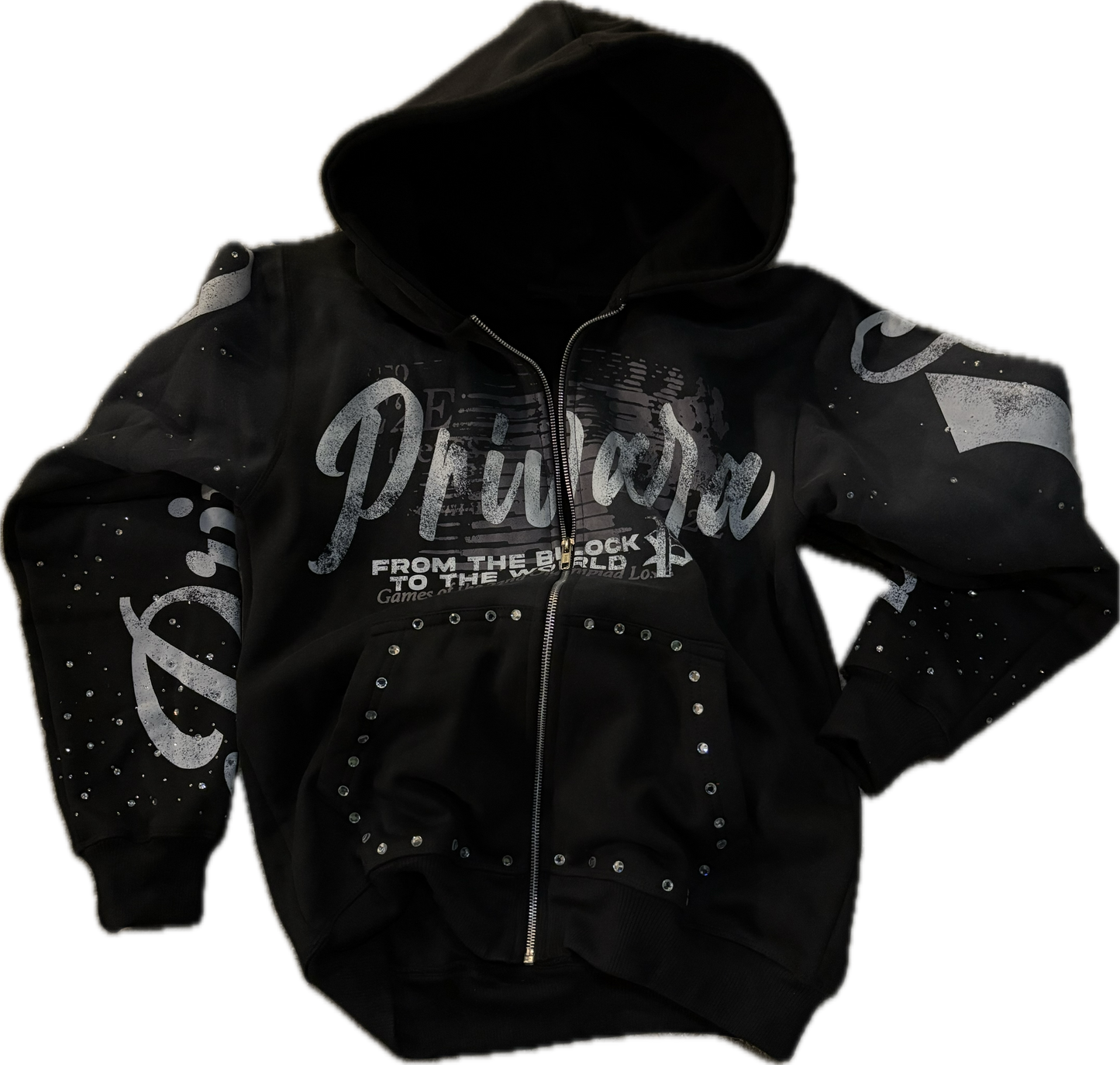 PRIVARA OG ZIP UP HOODIE ( PREMADE )